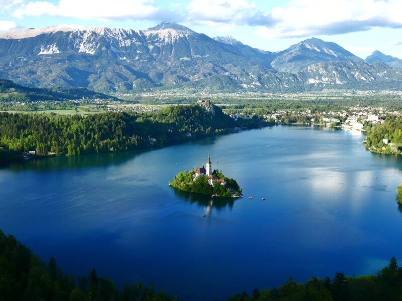 Piscine della Slovenia - Lago di Bled